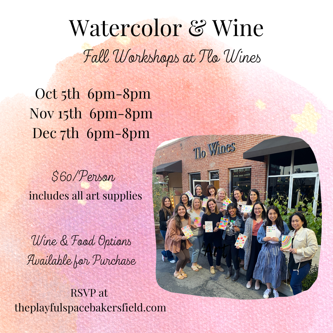 Oct 5: Watercolor & Wine