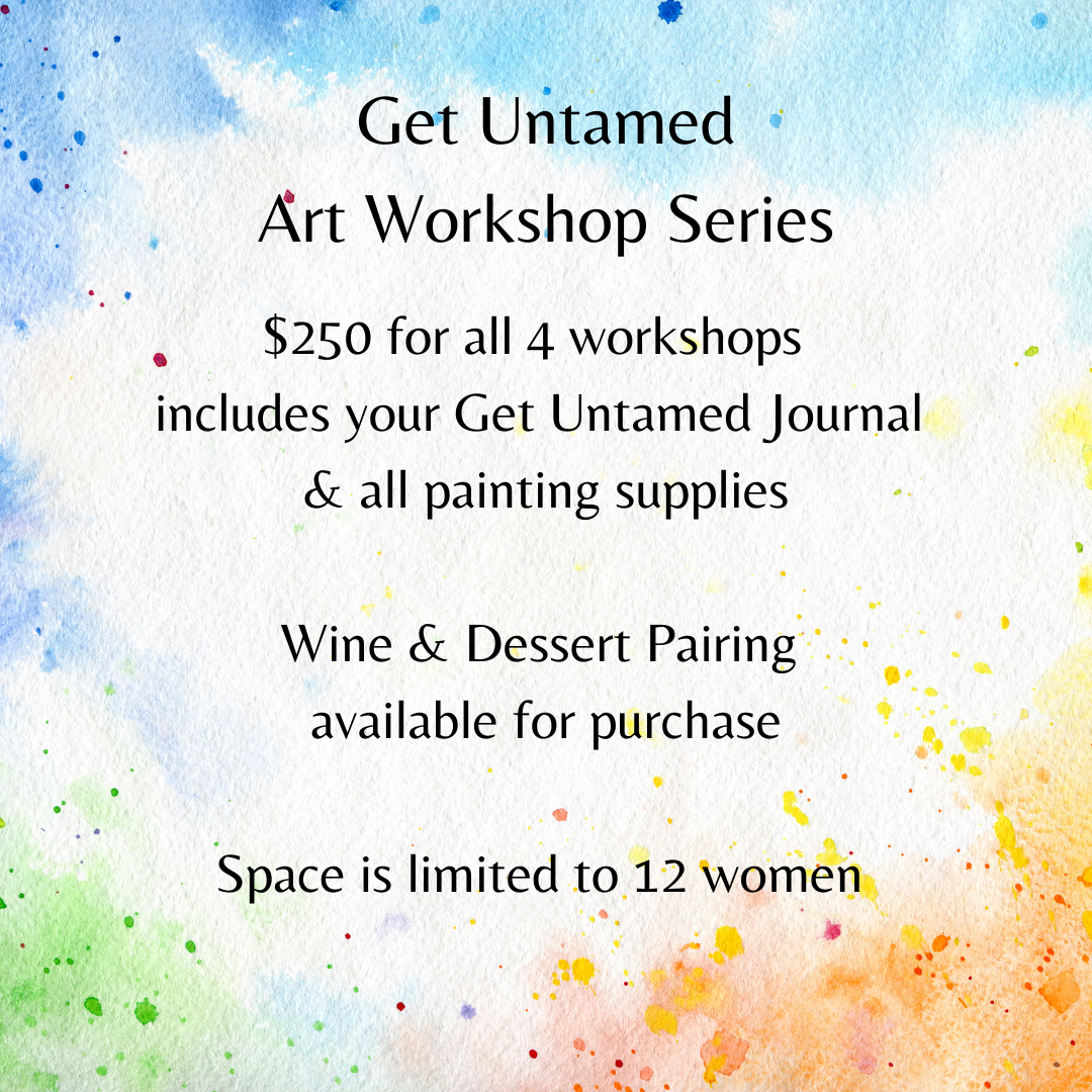 Get Untamed Art Workshop Series: Round 2